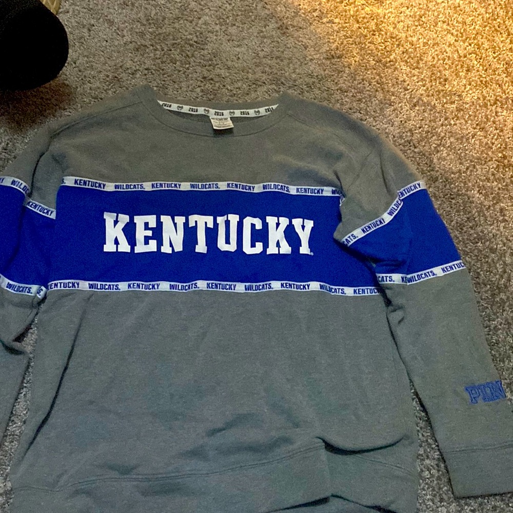 Pink Victoria’s Secret Kentucky sweatshirt